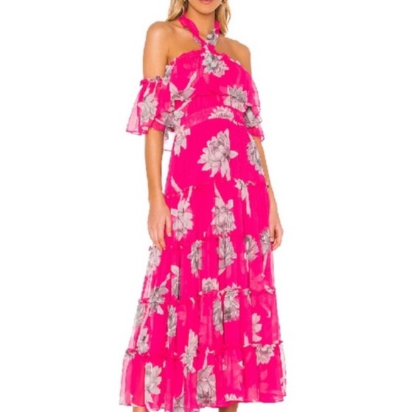 Misa Los Angeles Dresses & Skirts - Revolve Misa Los Angeles fuchsia Maxi dress